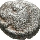 Ancient Greece 6-5 Cent BC Ionia Miletos Sm.Silver Diobol Lion lt/Incuse Star #5