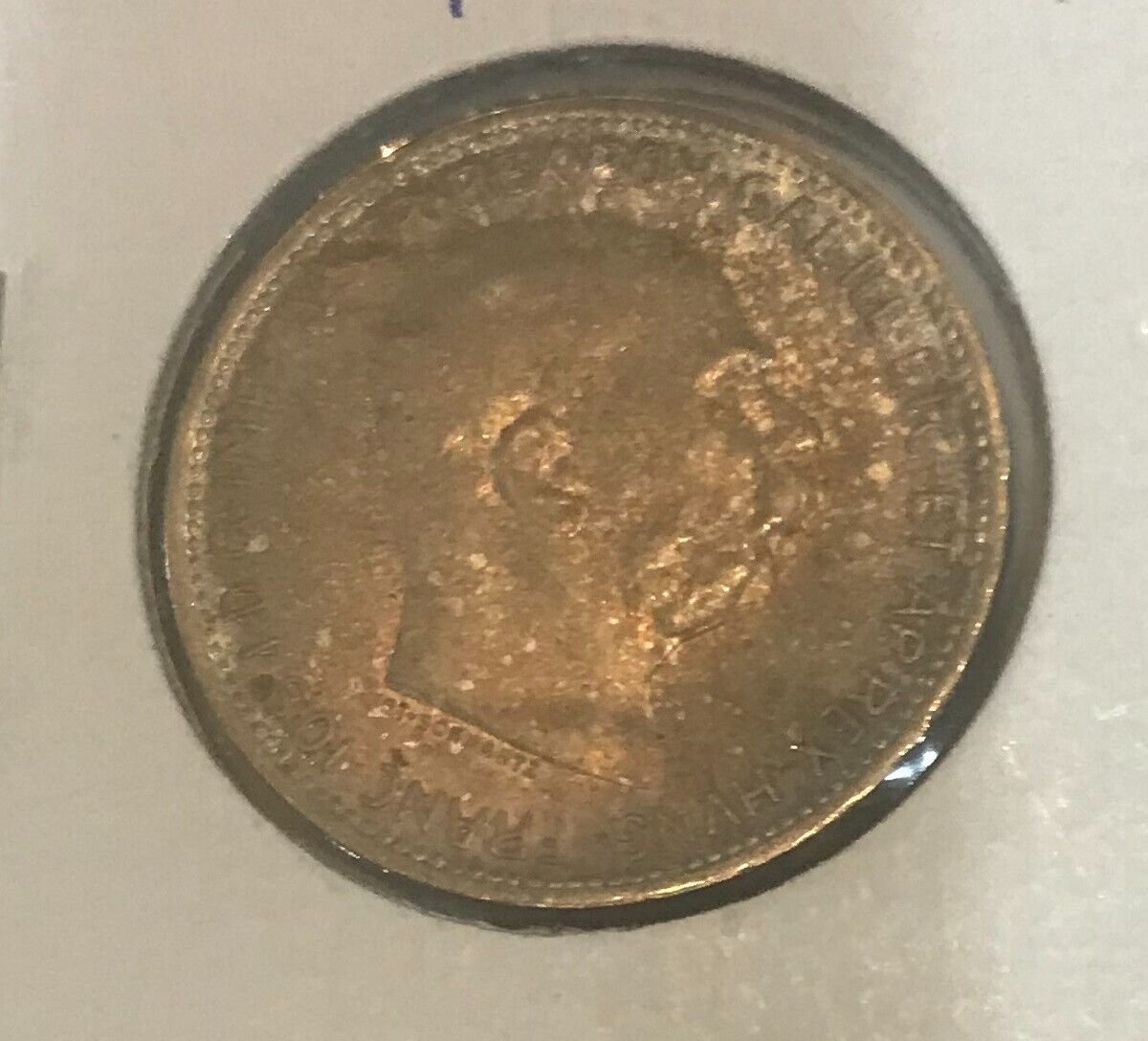 1916 Austria  silver  1  Corona