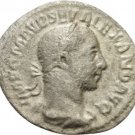 Ancient Rome Severus Alexander AD 226 SILVER Denarius PAX SCEPTER