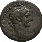 Ancient Rome 117-138  AD CAPPADOCIA TYANA HADRIAN TYCHE RIVER GOD ROCKS