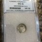 1546 Hungary Silver Denar- King Ferdinand -Habsburg Dynasty-slabbed