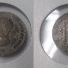 1892 Spain silver 50 Centimos