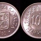 1960 Finland Silver 100 Markkaa Nice Brilliant BU-low mintage