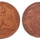 Scarce 1848 Belgium Large 5 C Lion- Nice