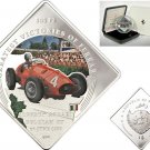 2011 Palau Large Proof color $1 Ferrari AG plt Ascari