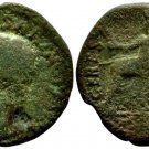 Rare Ancient Rome 41-42 AD CLAUDIUS DUPONDIUS CERES TORCH THRONE