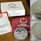 2010 Austria Silver -10 euro-Charlemagne- Box