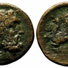 Rare Ancient Greece 150-50 BC Thrace Abdera Poseidon Griffin Caduceus