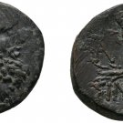 Ancient Greece 85-65 BC PAPHLAGONIA SINOPE ZEUS EAGLE THUNDER GREEK BLACK SEA AE