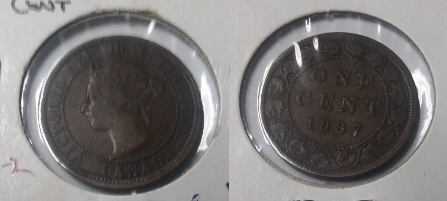 Canada 1887 Large Cent