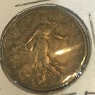 1919  France Liberty silver 1 Franc