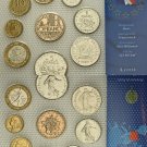 1960-1990s France Coin Set 9 Coins