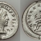 Ancient Rome Philip I AD 245 Silver Antoniani