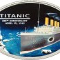 2012 Cook Is Large Silver Color Proof $5-Titanic-100 Year Anniversary