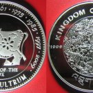 1996 Bhutan Large Proof Silver 300 Ng Year of the Ox