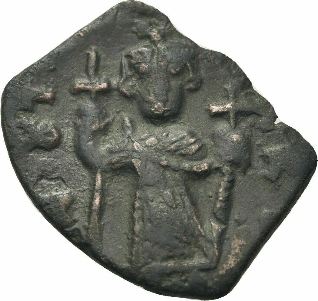 7 Cent Arabic PSEUDO BYZANTINE  Damascus FALS