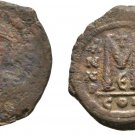 Ancient Byzantine 586-7 MAURITIUS TIBERIUS Large Follis #1