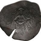 Ancient Byzantine 1185-1195 ISAAC ANGELUS VIRGIN CONSTANTINOPLE TRACHY #2