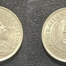 1910 Straits Settlements Silver 5 Cent-UNC
