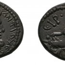 Rare Ancient Rome  66/7 AD SELEUCIS ANTIOCH TIME OF NERO ZEUS BOULE VOTE