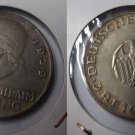 Rare 1929 D  Germany Large Silver 3 marks-Lessing-Nice #2