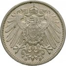 1904 D Germany Silver 1 Mark- UNC