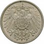 1904 D Germany Silver 1 Mark- UNC