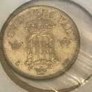 1907 Sweden Silver 10 ore UNC