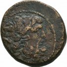Ancient Greece 1 Cent BC SYRIA SELEUCIS PIERIA ANTIOCH ZEUS THRONE #3