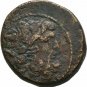 Ancient Greece 1 Cent BC SYRIA SELEUCIS PIERIA ANTIOCH ZEUS THRONE #3