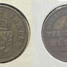 1867 A Prussia (German States) 3 Pfenning