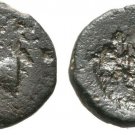 Ancient Greece 2-1 Cent BC Caria MYLASA  Double Axe Trident small AE