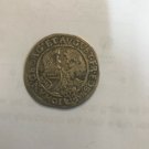 Rare 1609 Saxony(German States) Silver 1/4 Thaler Christian, Johann, George