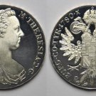 1780 Austria Large Silver  Proof-restrike Maria Theresia 1 Thaler