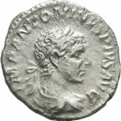 Ancient Rome 220- 222  AD ELAGABAL Silver DENARIUS  VICTORY