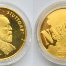 1997 Germany Gold 110 Euro NAPOSTA Stuttgart