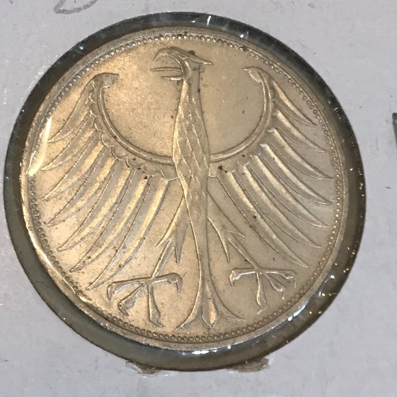 1971 D Germany Large Silver 5 marks
