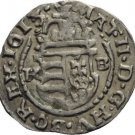1613 Hungary Silver Denar-King Mathias-Habsburg Dynasty;Virgin Mary,#2- Nice