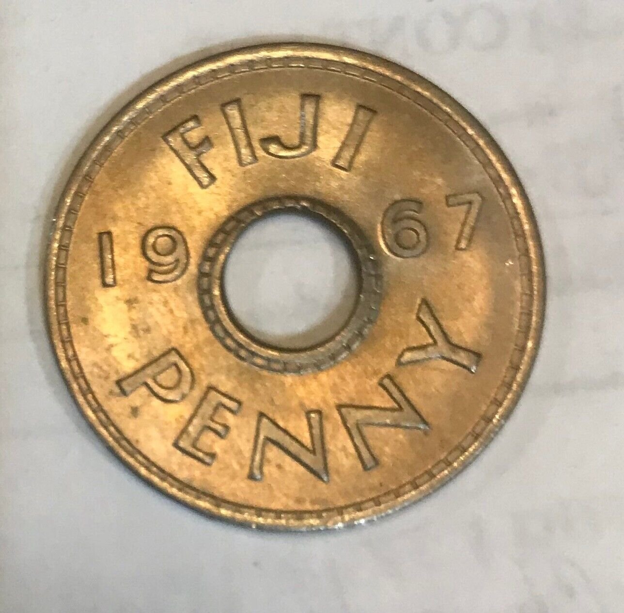 1967 Fiji 1 penny