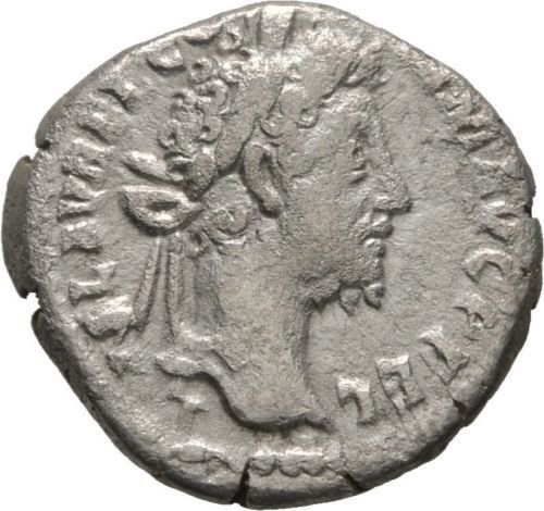 Ancient Rome Commodus 192 AD Silver  Denarius,Victory (RIC 237)
