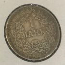 1904 F Germany Silver 1 mark