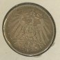 1904 F Germany Silver 1 mark