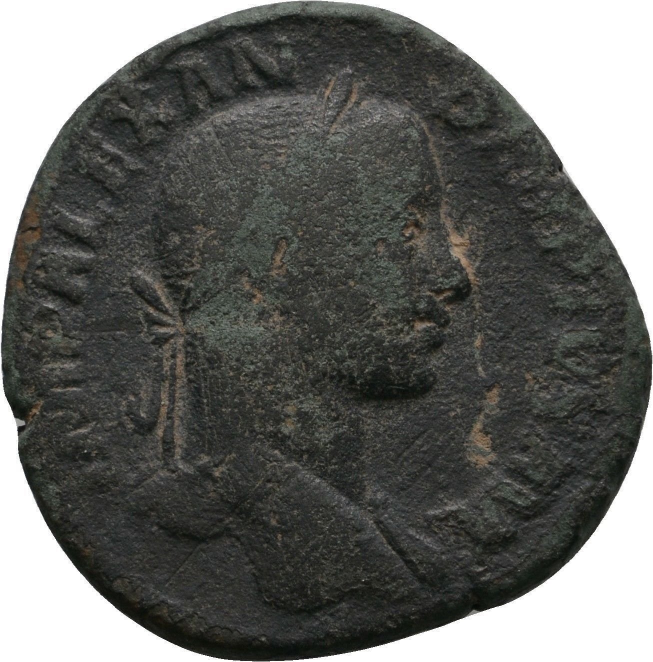 Ancient Rome Severus Alexander AD 231 Large AE sestertius Annona