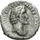Ancient Rome AD 138-161 ANTONINUS PIUS Cappadocia Caesarea Silver DRACHM ARGAEUS