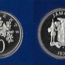 1979 Jamaica Proof 10 c Flowers