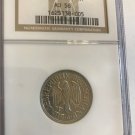 1950 G Germany 1 Mark -NGC AU58