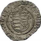 1611 Hungary Silver Denar- King Mathias -Habsburg Dynasty; Virgin Mary,nice