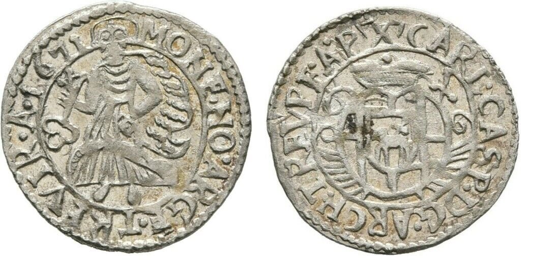 Rare 1671 TRIER(German state)St.Peter/Key- Super Nice
