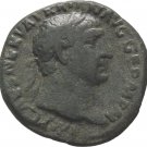Ancient Rome Trajan, AD 98 Large AS Victory Shield SPQR #3