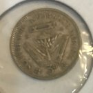 1934 South Africa silver 3 pence